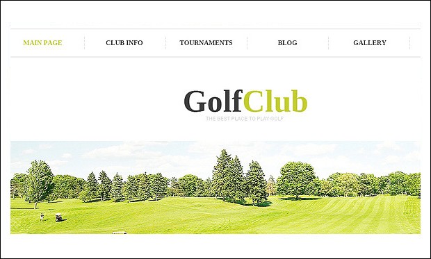 Golfclub - Golf WordPress Themes