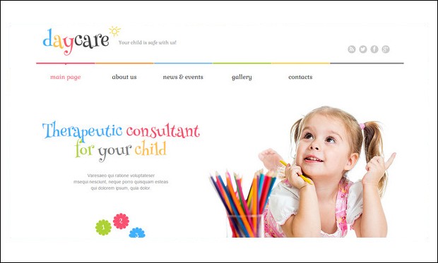 Kids Center - Child Care WordPress Themes