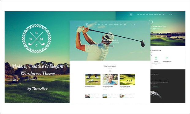 N7 - Golf WordPress Themes