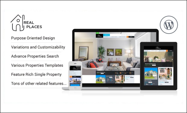 Real Places - Real Estate WordPress Themes