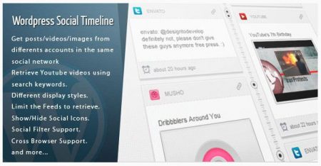 Wordpress Social Timeline