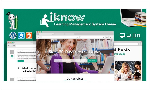iKnow - WordPress Themes for Professors and Teachers