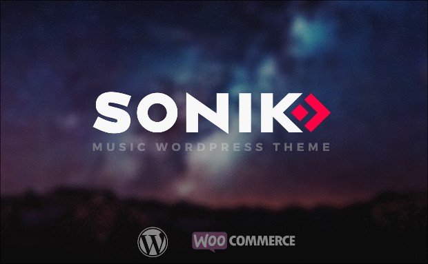 sonik - Singer WordPress Themes