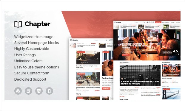 Chapter - WordPress Themes for News Websites