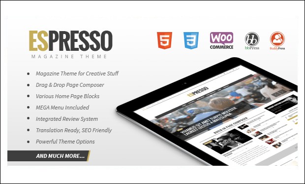Espresso - WordPress Themes for News Websites
