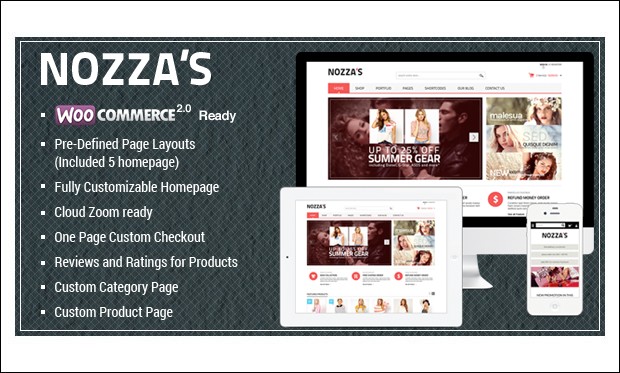 FashionZozza - Elegant WooCommerce WordPress Themes