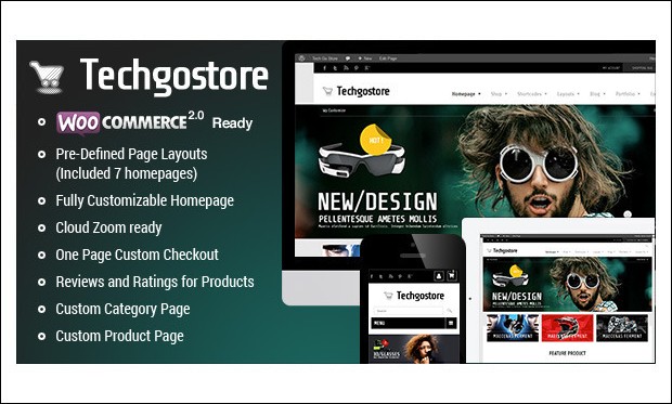 TechGoStore - Elegant WooCommerce WordPress Themes