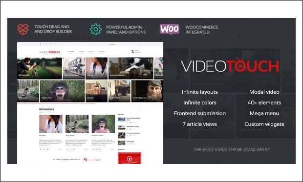 Videotouch - WordPress Themes for Videos