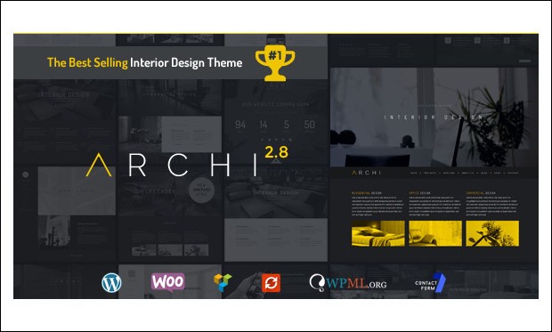 Archi - WordPress Themes for Interior Design