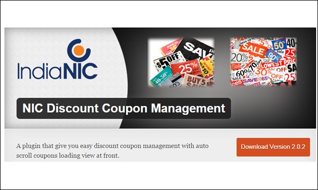 NIC discount coupon management