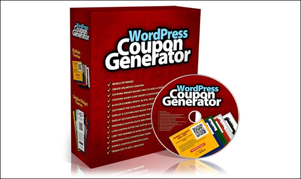 wordPress coupon generator