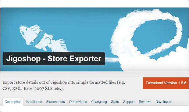 jigoshop store exporter