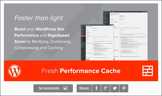 fresh performance cache