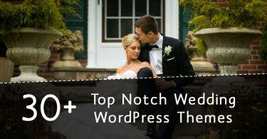 30+ Top Notch Wedding WordPress Themes
