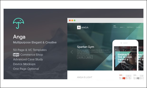 Anga - MultiPurpose WordPress Themes