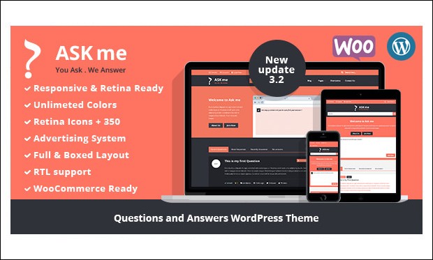 Ask Me - Question and Answer WordPress Themes