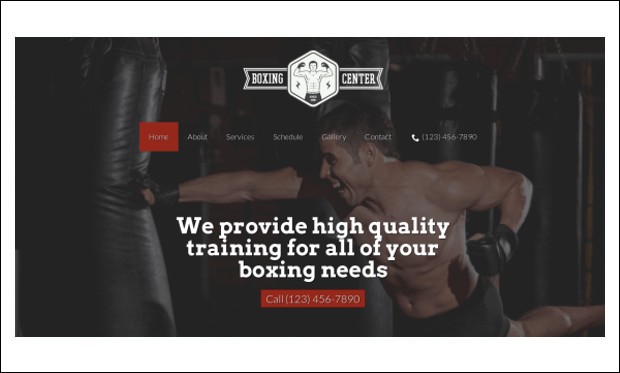 Boxing - WordPress Themes for Kick Boxing