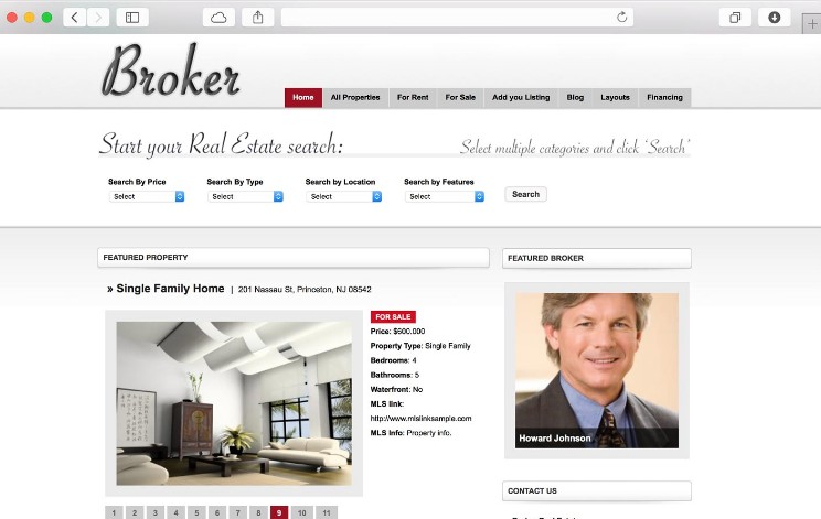 Borker - Real Estate WordPress