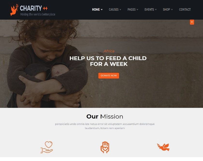 Charity-Plus-- Nonprofit-Crowdfunding-and Charity-WP-theme