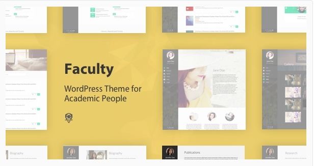 Faculty - Responsive Academic WordPress Theme