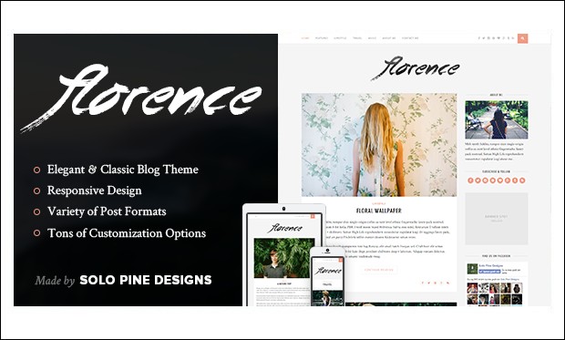 Florence - Feminine WordPress Themes
