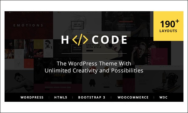 H-Code - MultiPurpose WordPress Themes