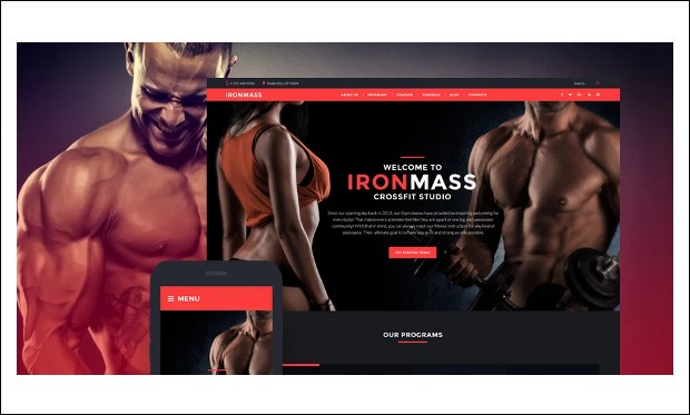 Ironmass - WordPress Themes for Yoga