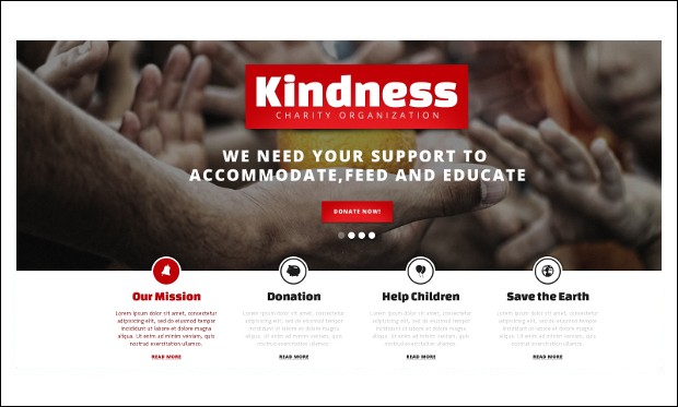 Kind Children - WordPress Themes for Charities and Non-Profit Organizations