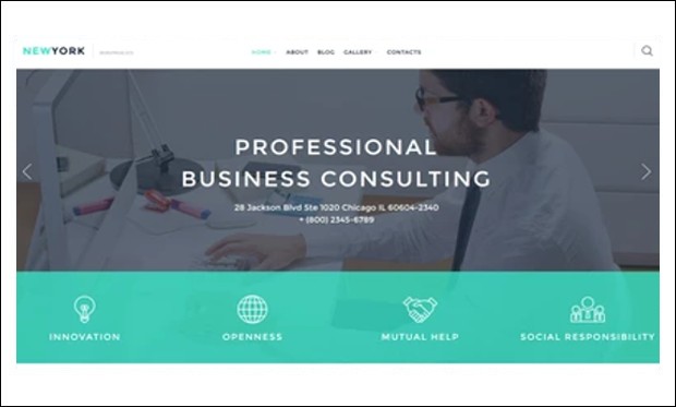 Business - Popular Responsive WordPress Themes 2016