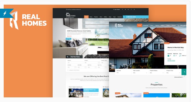 Real Homes - Real Estate WordPress