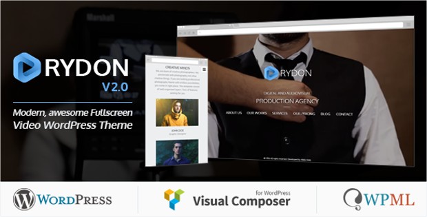 Rydon - Popular Responsive WordPress Themes 2016