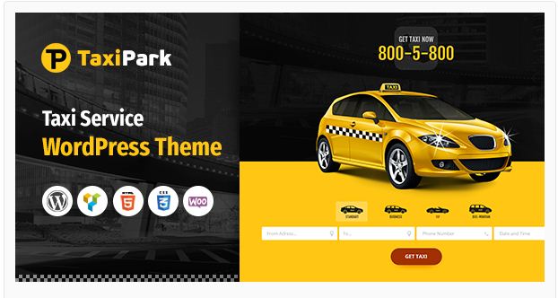 Taxi park wordpress theme