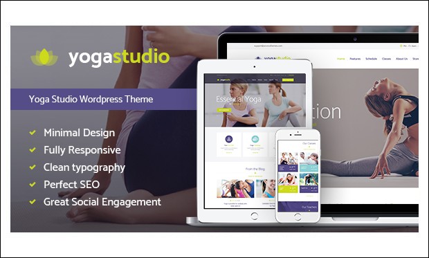 Yogastudio - WordPress Themes for Yoga