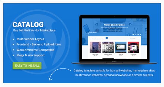 Catalog Buy Sell / Marketplace Responsive WordPress Theme