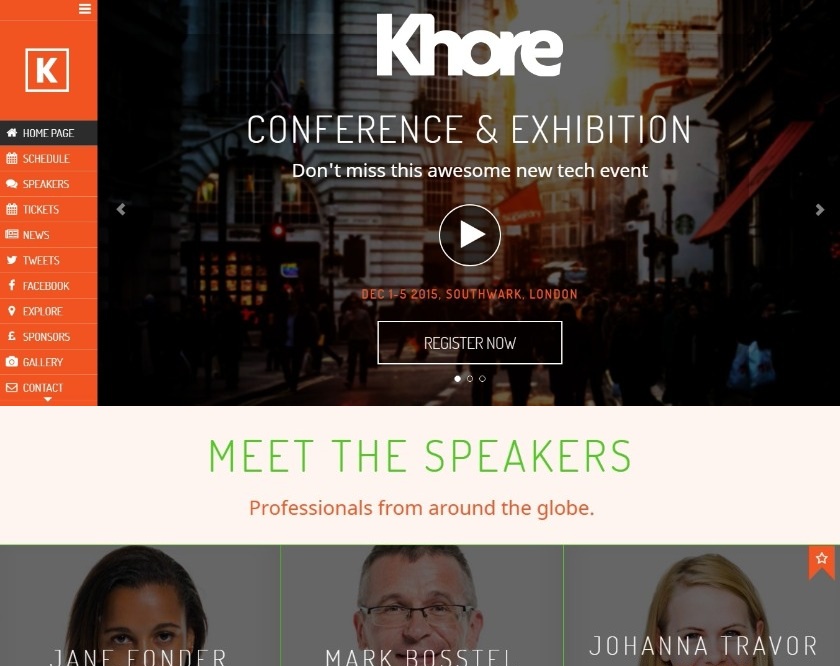 khore event wordpress theme