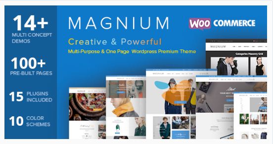 Magnium - Multi-Purpose WooCommerce Shop Theme for Online Store