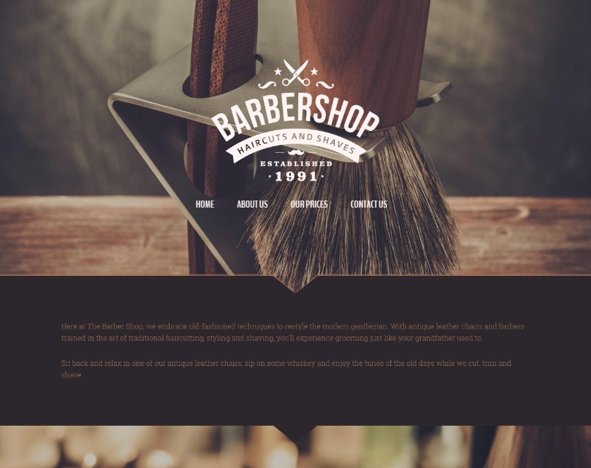 you barbershop wordpress theme