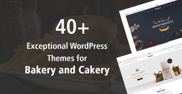 40 Exceptional WordPress Themes for Bakery and Cakery