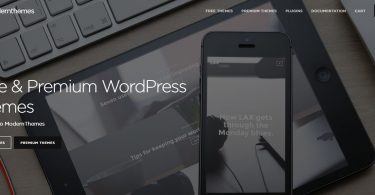 modern themes Free & Premium WordPress Themes