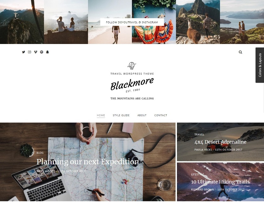 Blackmore Responsive Magazine WordPress Theme