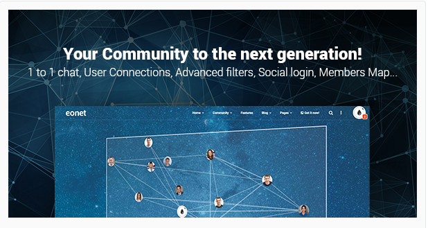 Eonet - Responsive Communities & Networks WordPress Theme