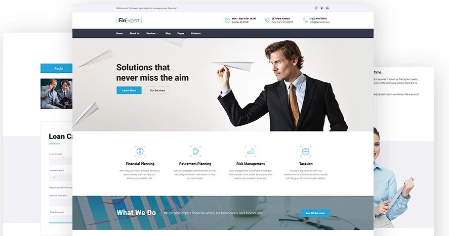 FinExpert financial ad agency
