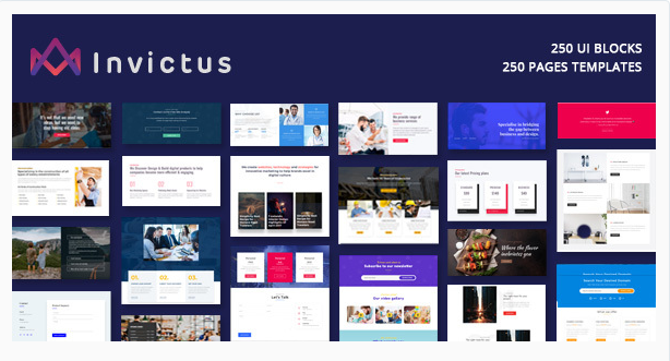 Invictus - Creative MultiPurpose WordPress Theme
