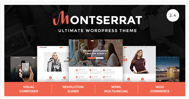 Montserrat Multipurpose Modern WordPress Theme
