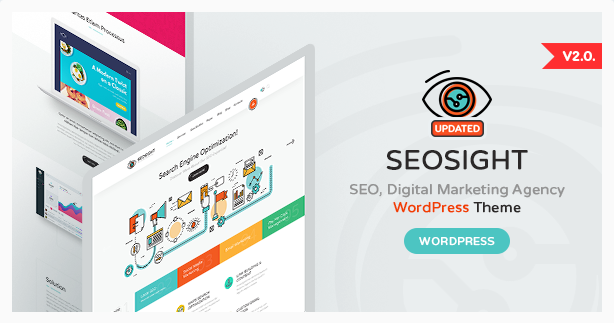 Seosight - SEO, Digital Marketing Agency WP Theme with Shop
