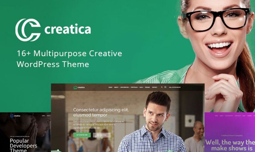 creatica multipurpose wordpress theme