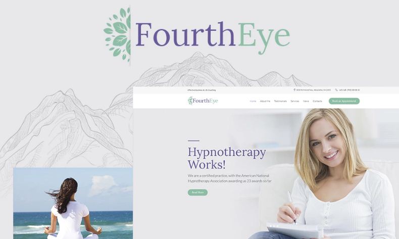 fourth eye hypnotherapy wordpress theme