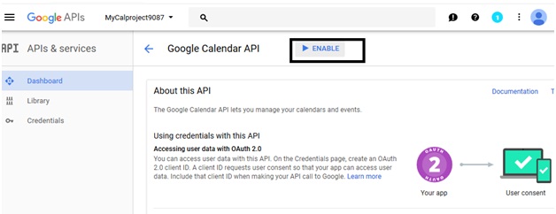 google calendar plugin API for wordpress