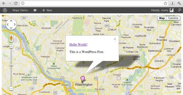 google maps for wordpress