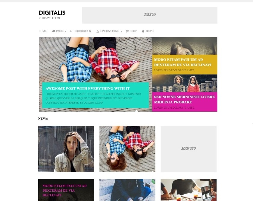 Digitalis Multipurpose WordPress Theme